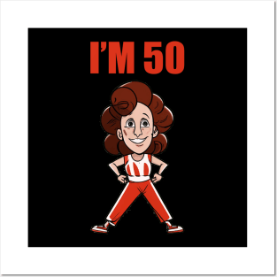 Sally Omalley - I'M 50 Chibi Style Posters and Art